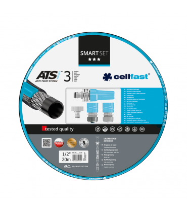 CELLFAST - WĄŻ SMART ATS 1/2" 20m ZESTAW