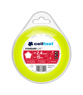ŻYŁKA TNĄCA STANDARD GWIAZDKA 2,4x15mb