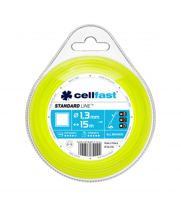 ŻYŁKA TNĄCA STANDARD KWADRAT 1,3x15mb