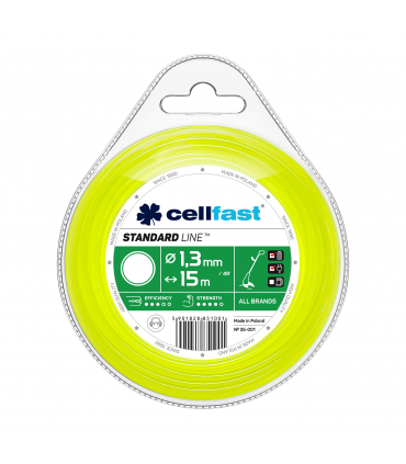 ŻYŁKA TNĄCA STANDARD OKRĄGŁA 1,3x15mb