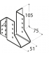 WB 10 Wieszak 51x105x75x2,0