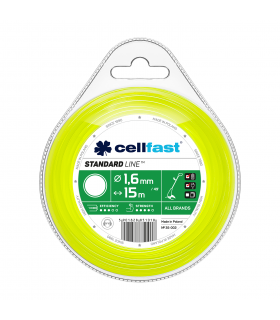 ŻYŁKA TNĄCA STANDARD OKRĄGŁA 1,6x15mb