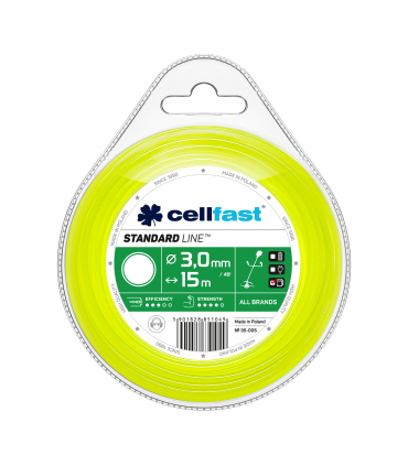 ŻYŁKA TNĄCA STANDARD OKRĄGŁA 3,0x15mb