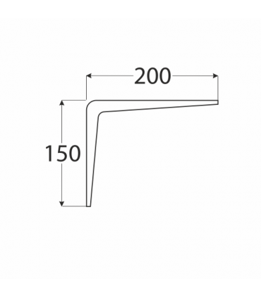 WS 200 Wspornik BR 200x150