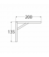 WSC 200 Wspornik CH 200x135