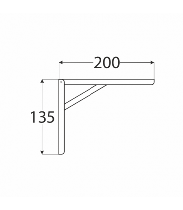WSC 200 Wspornik CH 200x135
