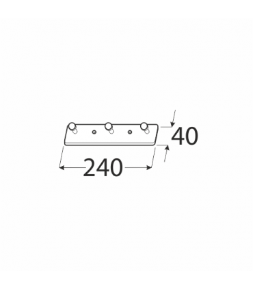WUF 1 Wieszak 240X40