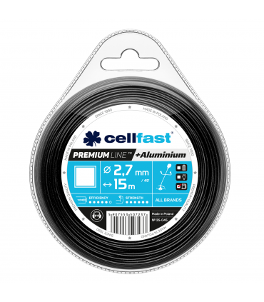 ŻYŁKA TNĄCA PREMIUM KWADRAT 2,7x15mb