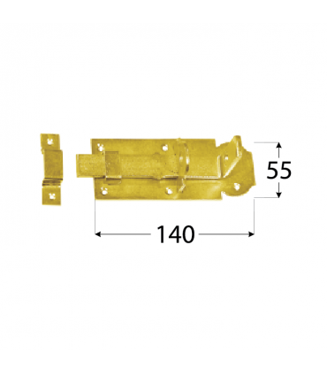 WZP 140 Zasuwka 140x55x5,0