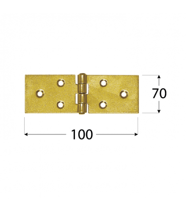 Z 100/70 Zawias 100x70x1,5