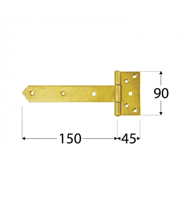 ZB 150 ZAWIAS 150x45x90x3,0