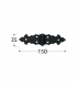 ZTDS 150 Zawias C 150x35x80x2,0
