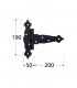 ZTO 200 Zawias C 200x50x190x2,5