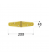 ZTS 200 Zawias 200x40x2,0