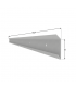 RWC 1500 Szyna pozioma Quick and Easy 1524x49x11
