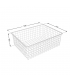RWL 185 Kosz druciany Quick and Easy 535x410x185