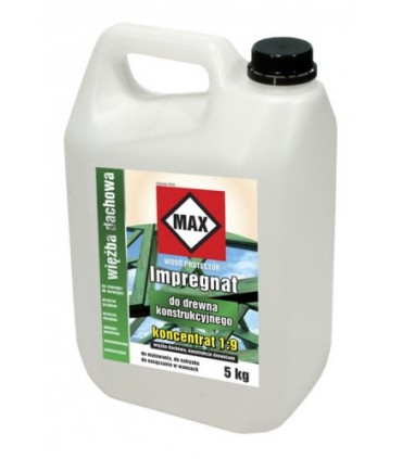 MAX IMPR. DO DREWNA KONSTR.1:9 ZIELONY KONC. 5kg