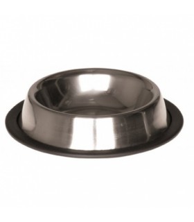 Miska 0.45 l. metalowa na gumie