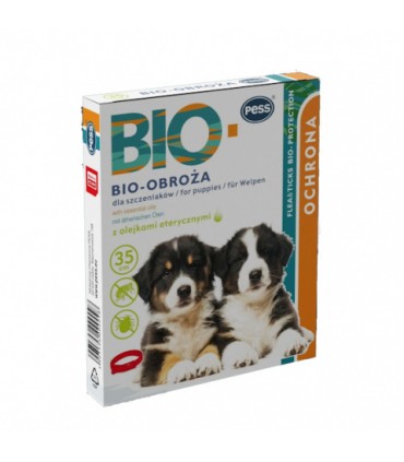 Obroża biologiczna 35cm Pess d/szczeniąt