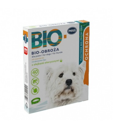 Obroża biologiczna 40cm Pess d/psa