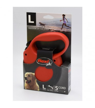 Smycz Flexi Stand. L linka 5m/50kg mix