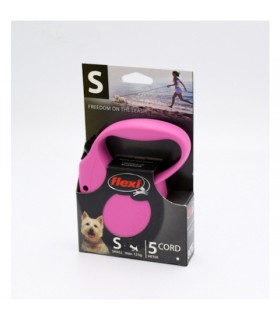 Smycz Flexi Stand. S linka 5m/12kg mix