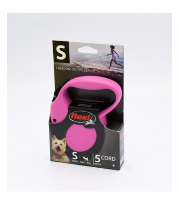 Smycz Flexi Stand. S linka 5m/12kg mix