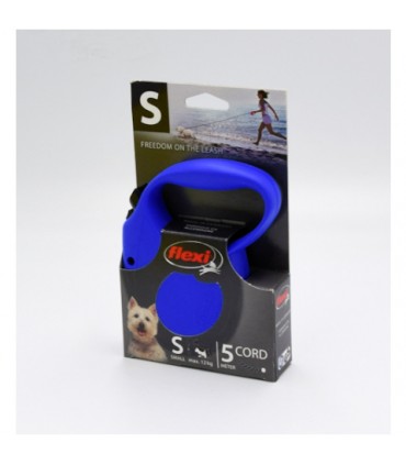 Smycz Flexi Stand. S linka 5m/12kg mix