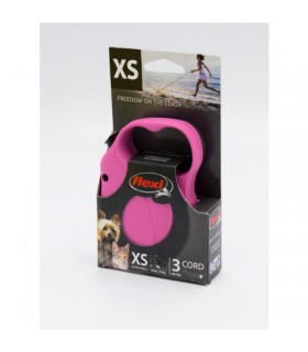 Smycz Flexi Stand. XS linka 3m/8kg mix