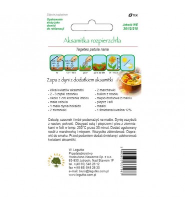 L - KWIATY JADALNE AKSAMITKA MIX 1g /2/