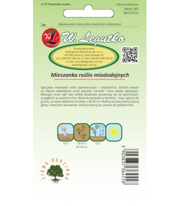 L - MIESZANKA ROŚLIN MIODODAJNYCH 2g /1/