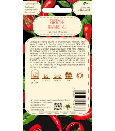 LW - PAPRYKA OSTRA HABANERO RED 0,15g /4/