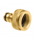 BRASS PRZYŁĄCZE UNIW. GWINT WEW. 3/4"-1"