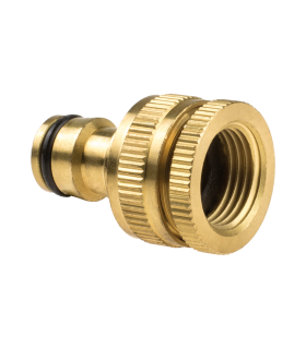 BRASS PRZYŁĄCZE UNIW. GWINT WEW. 1/2"-3/4"