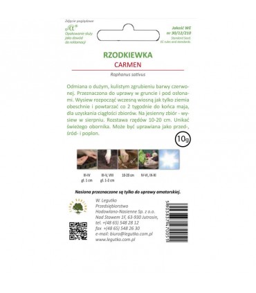 LW - RZODKIEWKA CARMEN 10g /2/