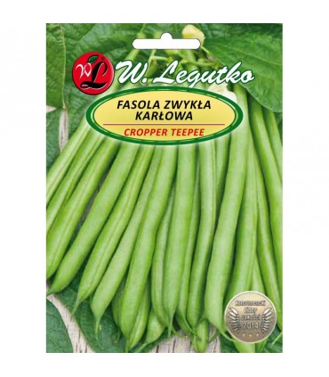 LW - FASOLA KARŁOWA ZIELONA CROPPER TEEPEE 40G /3/