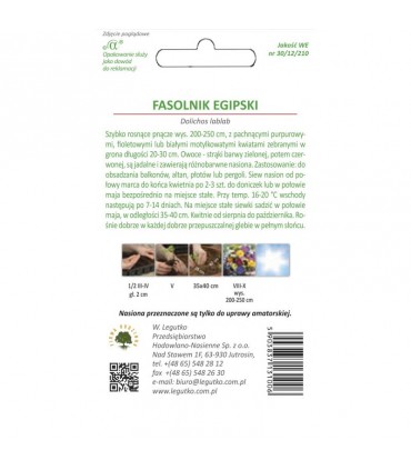 L - FASOLNIK EGIPSKI 3g /2/