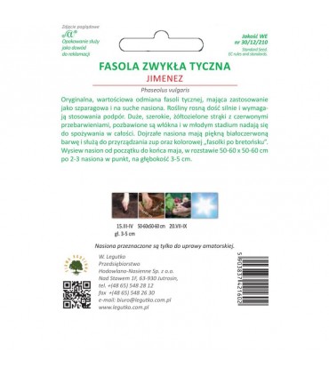 LW - FASOLA TYCZNA JIMENEZ 20G /3/