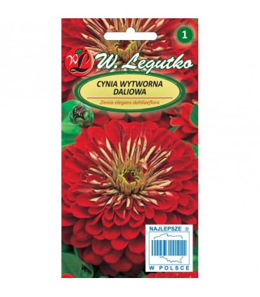 L - CYNIA DALIOWA CZERWONA SCARLET FLAME 1G /1/