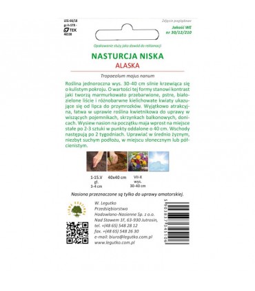 L - NASTURCJA NISKA ALASKA MIX 3G /3/