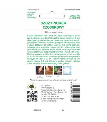 LW - SZCZYPIOREK CZOSNKOWY 1g /4/