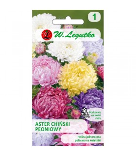 L - ASTER CHIŃSKI PEONIOWY MIX 1,25G /1/