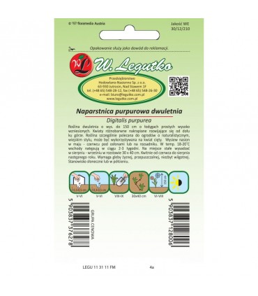 L - NAPARSTNICA PURP. DWULETNIA MIX 0,5g /1/