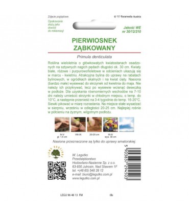 L - PIERWIOSNEK ZĄBKOWANY 0,03g /3/