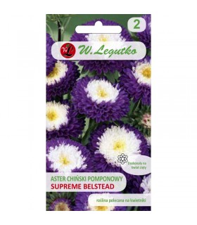 L - ASTER CHIŃSKI POMP. BELSTEAD FIOL/BIA 0,5g /2/