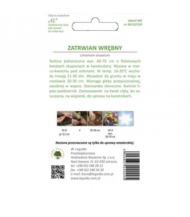 L - ZATRWIAN WRĘBNY FIOLETOWY 0,3g /2/