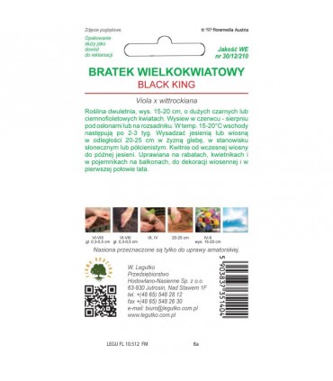 L - BRATEK CZARNY BLACK KING  0,4g /2/