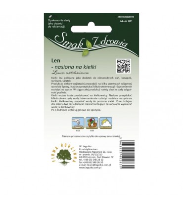 L - NK KIEŁKI LEN 10g /2/