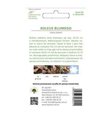 L - KOLEUS STANDARD MIX. 0,1g /3/