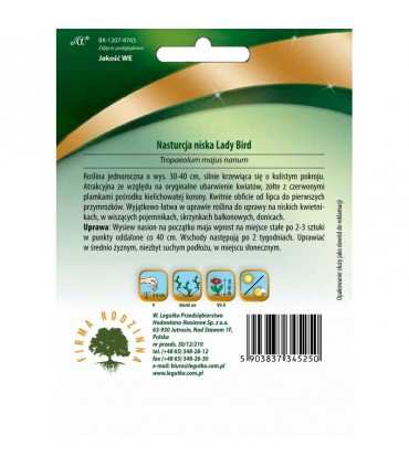 L - LUX NASTURCJA NISKA LADY BIRD 5g /3/